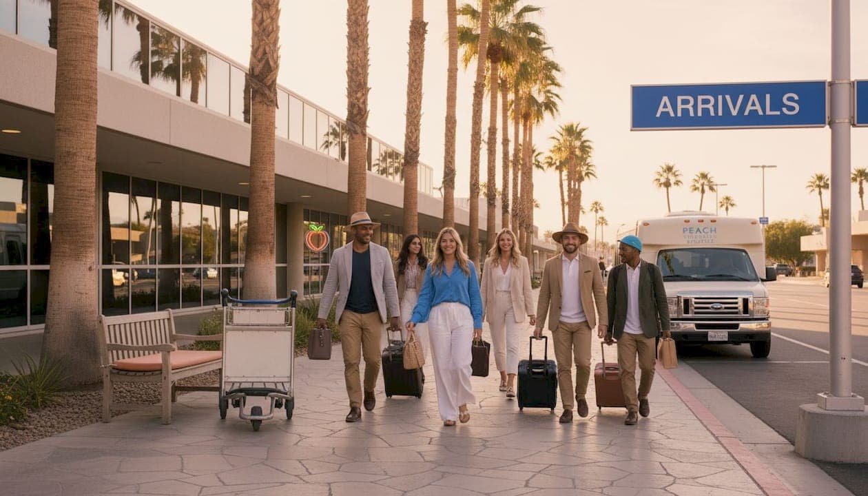 Streamline your Palm Springs group arrival workflow