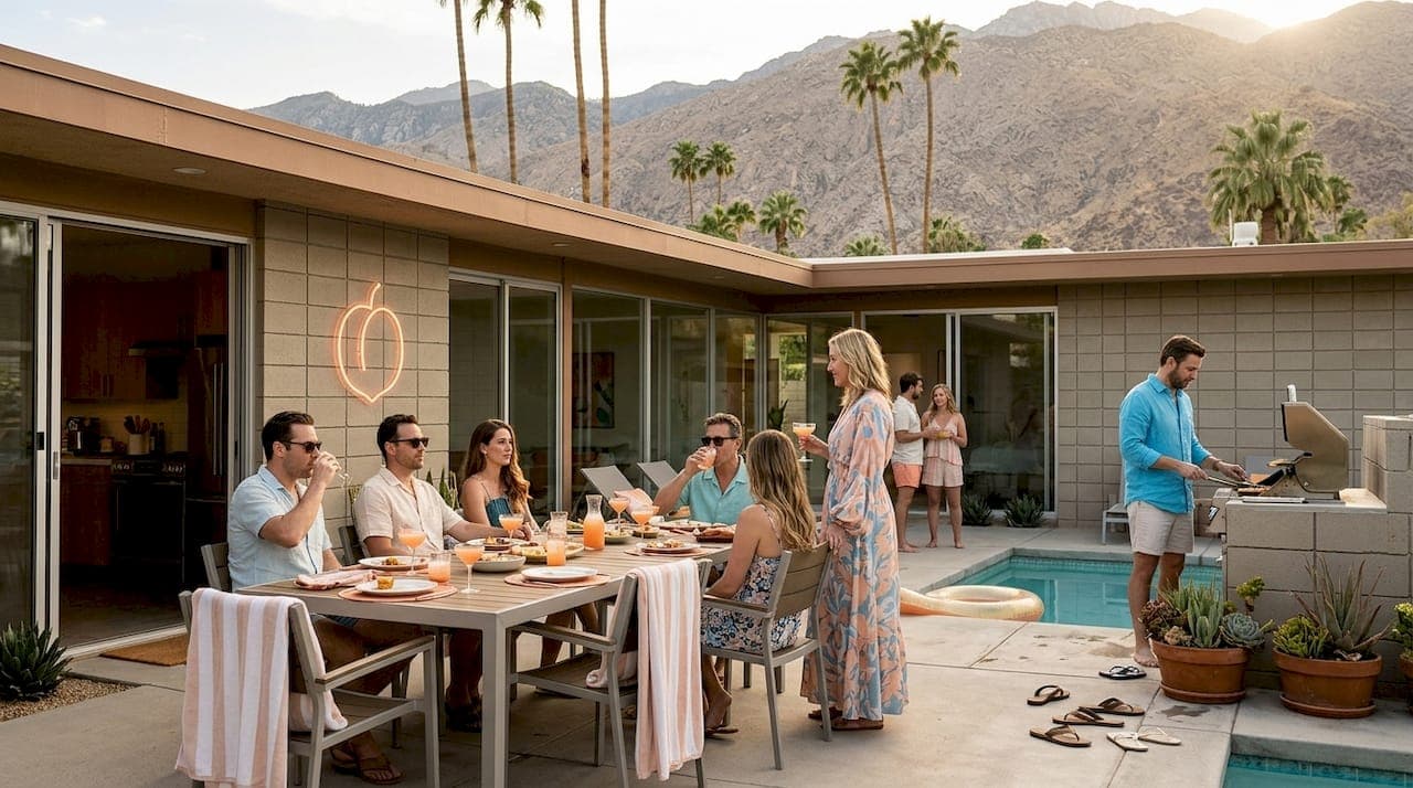Palm Springs group rentals: real benefits, real rules