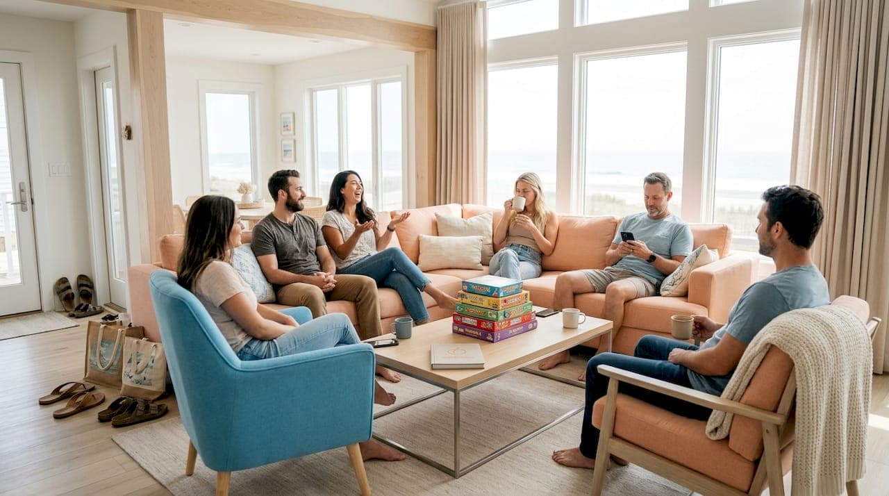 What Is a Four Bedroom Rental for Group Travel