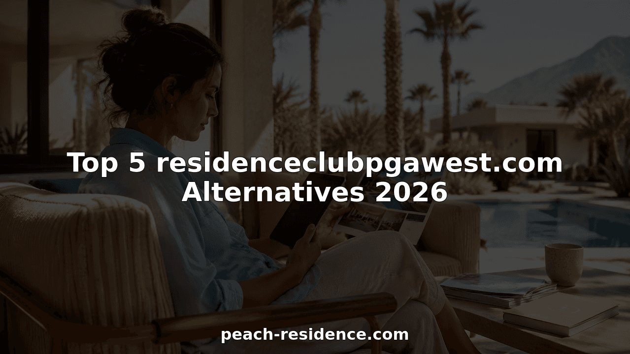 Top 5 residenceclubpgawest.com Alternatives 2026